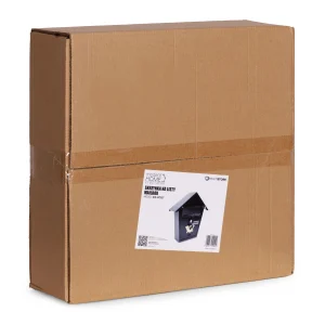 skrzynka na listy pocztowa scienna stal galwanizowana czarna 329c279d72f7440a852ac484c4093b87