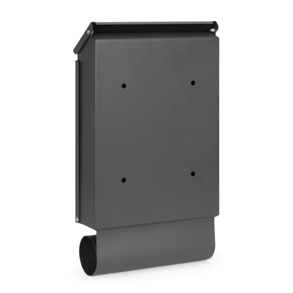 skrzynka na listy z gazetownikiem pocztowa scienna stal galw 95b60500314b450a83d487bf50ca1141