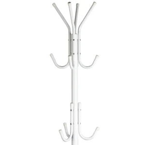 wieszak stojacy 11 haczykow na ubrania metal biay modernhome af58c3511f924740b87c0cdd7eceaa31